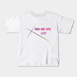 Season Of Lent Kids T-Shirt